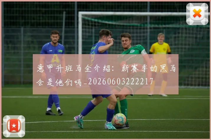 意甲升班马全介绍：新赛季的黑马会是他们吗_20260603222217